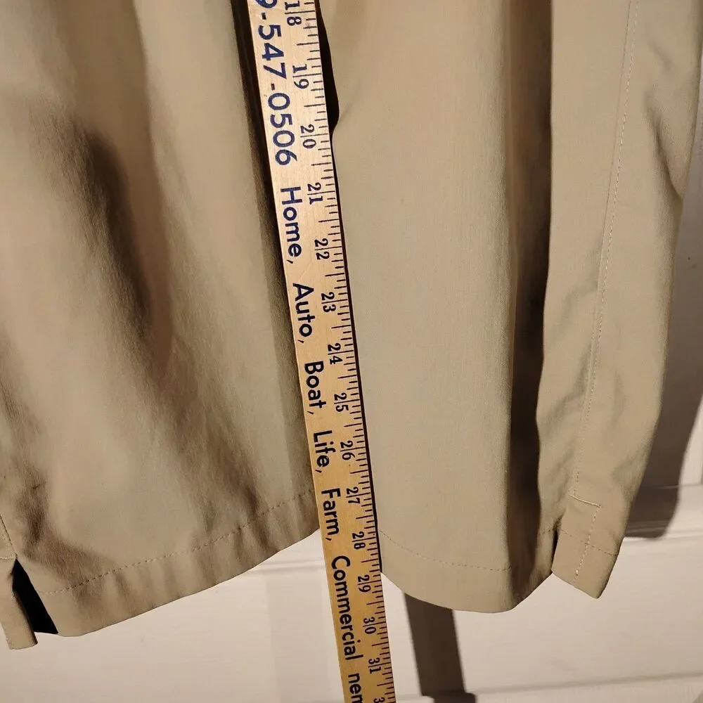 Under Armour pants mens 36x30 beige khaki flat front golf straight leg relaxed - Picture 6 of 10